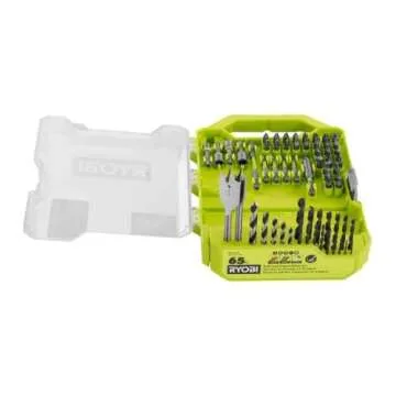 RYOBI Screwdriver Drill and Impact Drive Bit set (65-Piece) Drive Bits A986501