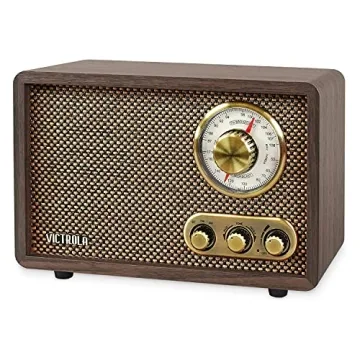 Victrola Retro Wood Bluetooth Radio: Vintage Design & Wireless Streaming