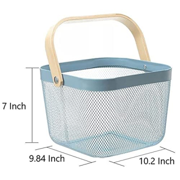 Multi-functional AJIODA Metal Mesh Storage Basket for All Settings