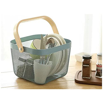Multi-functional AJIODA Metal Mesh Storage Basket for All Settings