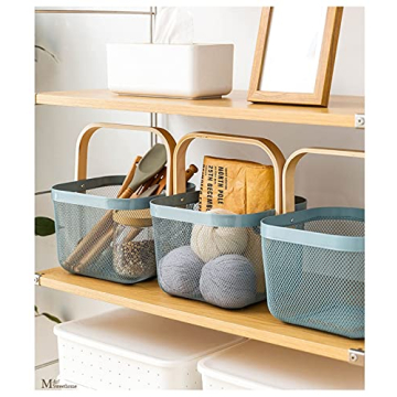 Multi-functional AJIODA Metal Mesh Storage Basket for All Settings