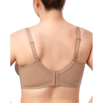 HSIA Minimizer Bra Women Plus Size Lace Full Coverage