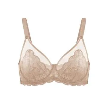 HSIA Minimizer Bra Women Plus Size Lace Full Coverage