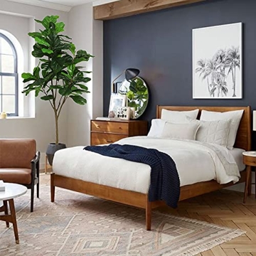 VIAGDO 6ft Artificial Fiddle Leaf Fig Tree for Home