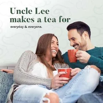 Uncle Lee’s Organic White Tea - Premium Tea for Everyday Wellness, Low Caffeine, Antioxidant-Rich White Tea Bags, Individually Wrapped, 100 Count