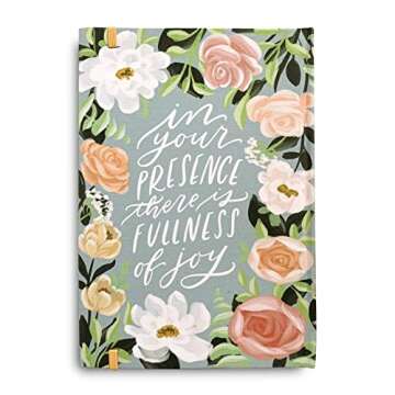 Loveall Design Co. Isabella Theme, Hardback Journal, Cloth Bound Journal, Scripture Journal, Faith-Based Stationery, Lined Notebook, Floral Notebook,