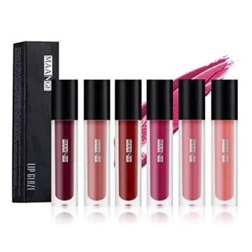 MAANGE 6 Colors Waterproof Matte Lipstick Set Online