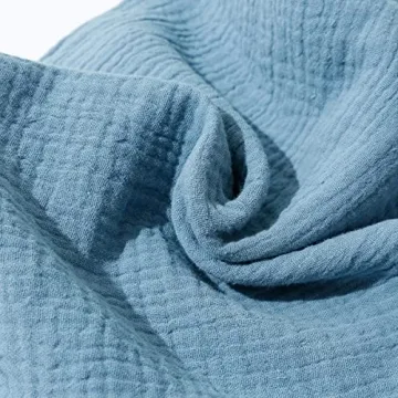 Organic Cotton Bunny Lovey Blanket Soft Safe Baby Comfort