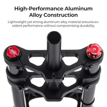 BOLANY 20inch Fat Bike Suspension Fork 135mm Travel