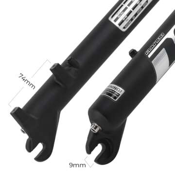 BOLANY 20inch Fat Bike Suspension Fork 135mm Travel