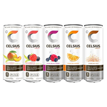 CELSIUS Fitness Drink Variety Pack, Zero Sugar Energy Boost