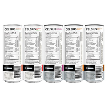CELSIUS Fitness Drink Variety Pack, Zero Sugar Energy Boost