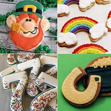 Shamrock Cookie Cutters Set for St.Patrick's Day Celebrations