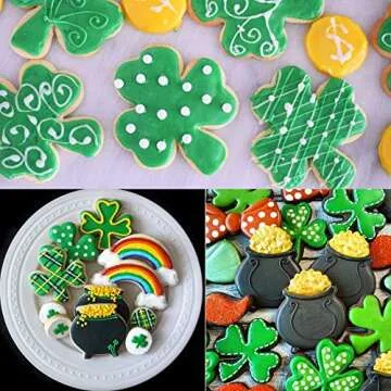 Shamrock Cookie Cutters Set for St.Patrick's Day Celebrations