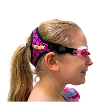 Frogglez Kids Swim Goggles with Comfortable Straps | No Hair Pulling, Leakproof, Recommended by Swim...