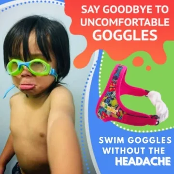 Frogglez Kids Swim Goggles | Pain-Free, Leakproof, UV Protection