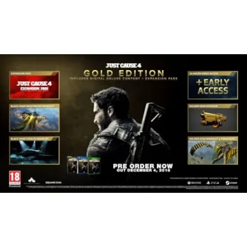 Just Cause 4 Gold Edition PS4 Exciting Action Adventure Game