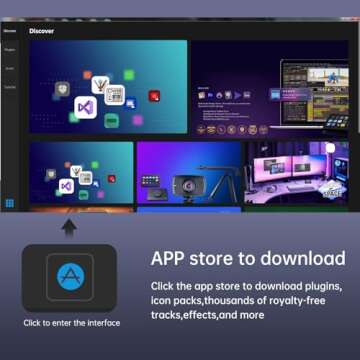 Yinker Stream Controller Deck: 15 Customizable Keys for Productivity