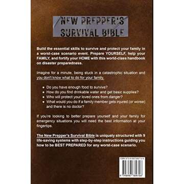 New Prepper's Survival Bible: The Ultimate Long-term Survival Handbook for Protecting Your Family & ...
