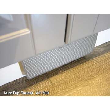 The AT700 Sink Pedal Faucet Enhances Hygiene, Saves Water and Energy and Keeps The Faucet and Counte...