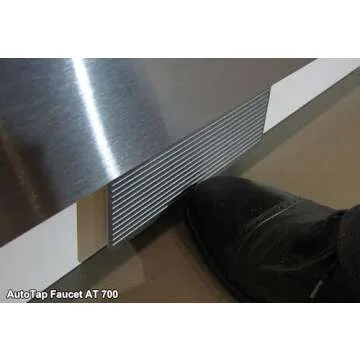 The AT700 Sink Pedal Faucet Enhances Hygiene, Saves Water and Energy and Keeps The Faucet and Countertops Clean and Dry. an Alternative to Touchless Kitchen Faucet.