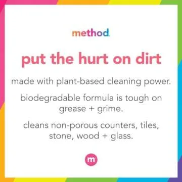 Method Cleaner Sprays - Multi-Surface Cleaners variety Pack - Stone, Shower And multi Purpose Cleaners 28 Ounce (3 Pack)