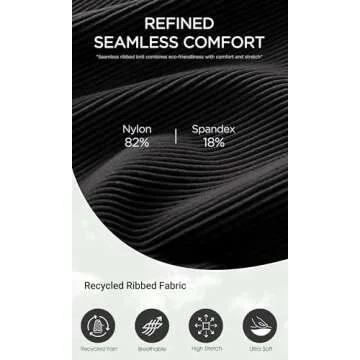 Seamless Ribbed Cami Tops 3-Pack for Women