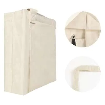 Haakong Yoga Mat Bag for Women Canvas Bag with Yoga Mat Carrier Yoga Mat Bags for Workout Pilates Travel Beach and Gym