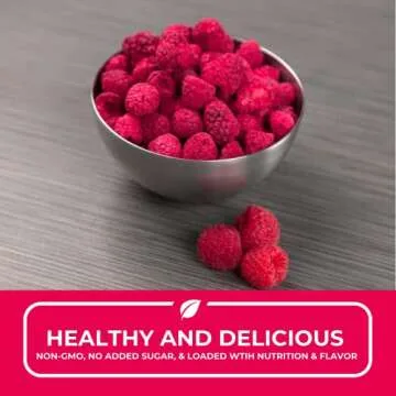 Nutristore Freeze Dried Raspberries | Healthy Fruit Snacks
