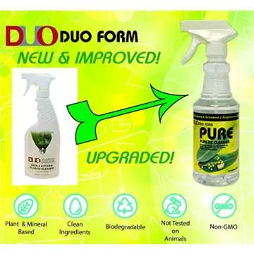 Duo Pure Plastic Cleaner - Eco-Friendly 3 Pack