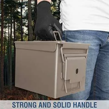 Durable HOMESTEAD 50 Cal Ammo Can for All Your Storage Needs