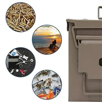 Durable HOMESTEAD 50 Cal Ammo Can for All Your Storage Needs