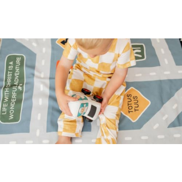 Popemobile Toy and Playmat Set for Kids - Faith Inspired Gift