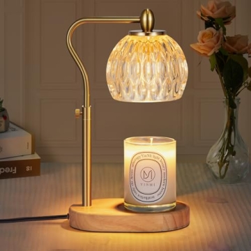 NVRGIUP Candle Warmer Lamp with Timer and Dimmer