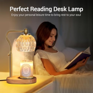 NVRGIUP Candle Warmer Lamp with Timer and Dimmer