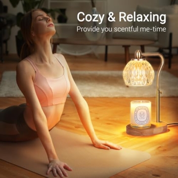 NVRGIUP Candle Warmer Lamp with Timer and Dimmer