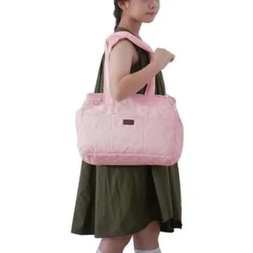 Patazone Small Puppy Carrier Bag,Woman Style,Pups Purse Kitty,Multiple Pockets,Breathable Mesh,Pets Totes Travel,Picnic,Outdoor,MAX 6 lb (Pink, Small)