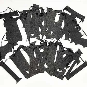 CAVLA Glitter It's Frickin Bats Halloween Banner