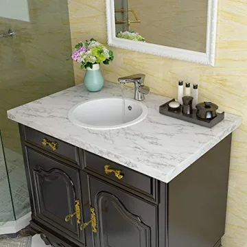LaCheery Marble Contact Paper for Easy Home Upgrades
