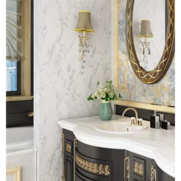 LaCheery Marble Contact Paper for Easy Home Upgrades