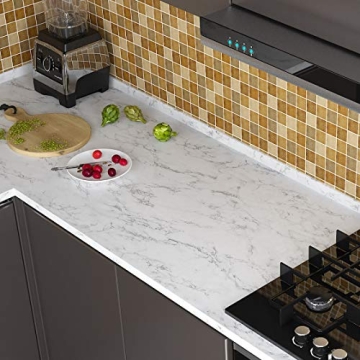 LaCheery Marble Contact Paper for Easy Home Upgrades