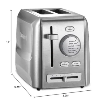 Cuisinart CPT-620 2-Slice Toaster - Style & Versatility