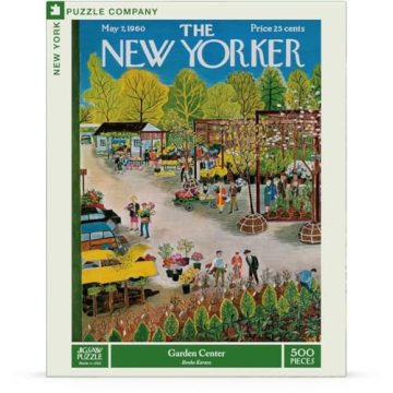 New Yorker Garden Center 500 Piece Puzzle for Adults