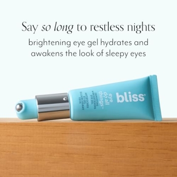 Bliss Hydrating Eye Gel Depuff Brighten Cruelty-Free