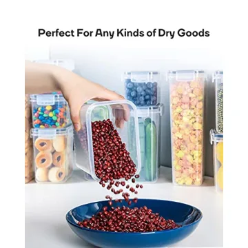 Airtight Food Storage Containers - Kitchen Organization Set
