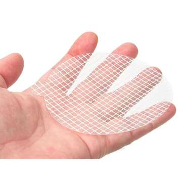 TubShroom Toss 26pk Disposable Drain Covers - Hair Catcher Mesh Sticker Strainers for Shower Bathtub...