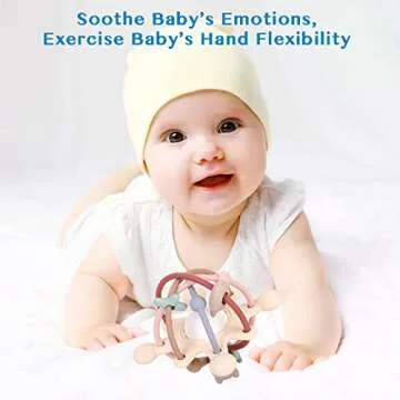 Eoopoon Silicone Baby Teething Toy for Infants