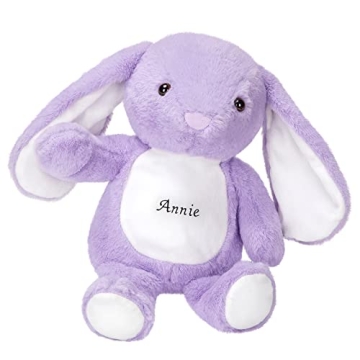 BSTAOFY Custom Bunny 16'' Toy Personalized Stuffed Animal Soft Plush Rabbit Doll Embroidered Name on...