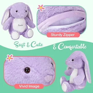 BSTAOFY Custom Plush Bunny Toy Personalizable for Gifts