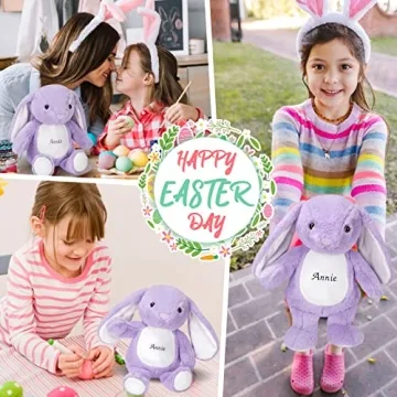 BSTAOFY Custom Plush Bunny Toy Personalizable for Gifts